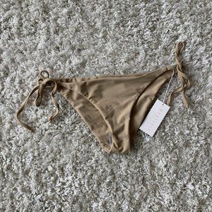 NWT Westerly size M bikini bottom in taupe